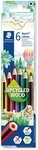 STAEDTLER Buntstift Noris Colour, (6-tlg), mit ergonomischer Softoberfl&auml;che