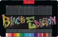 Faber-Castell Buntstift Faber-Castell Buntstifte Black Edition 36er Metalletui