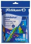 Pelikan Buntstift Pelikan Combino Mal Set: 1 Malblock + 12 Buntstifte