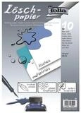Folia Zeichenpapier, L&ouml;schpapier, Format DIN A4, 10 Blatt