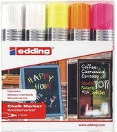 edding Marker Edding 4090 4-4090-5999 Kreidemarker Wei&szlig;, Wei&szlig;, Neongelb,...