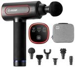 Fitleap Massagepistole Massage Gun Pro mit 6 K&ouml;pfen und 6 Modi, Muskel Massageger&auml;t