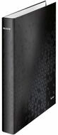 LEITZ Pr&auml;sentationsordner WOW Ringbuch 2-Ringe schwarz 4,0 cm DIN A4