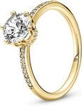 Pandora Fingerring Damenring Solit&auml;r mit Zirkoniasteinen von PANDORA