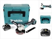 Makita Akku-Winkelschleifer DGA 504 T1J 18V 125mm Brushless + 1x Akku 5,0Ah +...