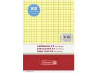 Brunnen Verlag Karteikarten A6 quer kariert 100 Stk. (102260210)