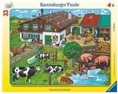 Ravensburger Puzzle Tierfamilien. Puzzle mit 33 Teilen, 33 Puzzleteile