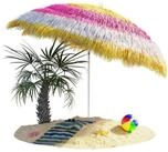 Kingsleeve Sonnenschirm, Hawaii Bunt 160 cm Neigbar H&ouml;henverstellbar...