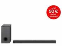 LG DS80QY - Soundbar & Subwoofer - dark steel silver Soundbar