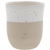 Eulenschnitt Tasse Becher Papa