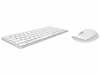 Rapoo 9600M Tastatur- und Maus-Set, Kabellos Deutsches-Layout QWERTZ Weiß...