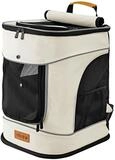 Cadoca Tiertransporttasche, bis 12 kg Rucksack 31x30x41cm Haustier Katze Hund