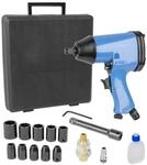 G&uuml;de Druckluft-Schlagschrauber Satz 1/2 15tlg., 8000 U/min, 310 Nm, (Set,...