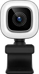 Hyrican HYRICAN ST-CAM554 UHD Webcam 3840x2160 Pixel mit Ringlicht 12MP Webcam (4K