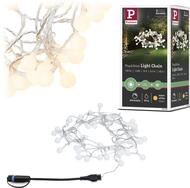 Paulmann LED-Lichterkette Plug & Shine IP44 5m 24V 3.000K 48x2lm, 1-flammig