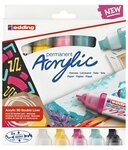 edding Malstift Edding Acryl 3D Double Liner 5400 5er-Set sortiert basic