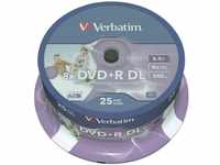 Verbatim DVD-Rohling DVD+R DL 8.5GB 8x