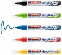 edding Marker Acryl Marker Mittel 5er- Set Basic
