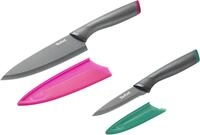 Tefal Messer-Set Fresh Kitchen (Set, 4-tlg), 2-tlg, Klingen aus rostfreiem Stahl,