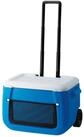 COLEMAN Trolley-K&uuml;hlbox 50QT Poly-lite Wheeled Mesh 46 L - K&uuml;hlbox - blau/wei&szlig;
