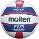 Molten Beachvolleyball V5B5000-DE WEI&szlig;/BLAU/ROT