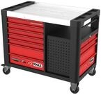 KS Tools Werkstattwagen KS TOOLS PERFORMANCEplus P35 SCHWARZ/ROT Werkstattwagen mit