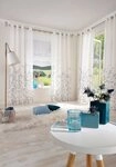 OTTO home Gardine Yalinga (1 St), &Ouml;sen, halbtransparent, Vorhang, Fertiggardine,