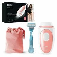 Braun Epilierer Elektrischer Epilierer mit Lichtimpulsen Silk-expert Mini