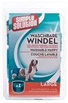 Simple Solution Hundewindel Einfache L&ouml;sung Waschbare Windel