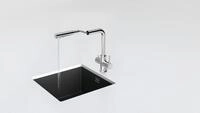 Schock K&uuml;chenarmatur Vitus Hochdruck, ausziehbarer Auslauf, Filterwasser,