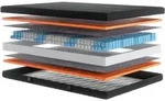 Taschenfederkernmatratze Black Diamond Comfort, Matratze 90x200, 140x200 cm & weitere