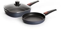 WOLL MADE IN GERMANY Pfannen-Set Diamond Lite, Aluminiumguss (Set, 3-tlg., 1x