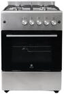 Gasline Gas-Standherd mit Gasbackofen mit Thermostat, 60cm breit SHGG6060FGIX, mit