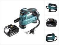 Makita Akku-Handkompressor DMP 180 T1 Akku Kompressor 18 V 8,3 bar + 1x Akku...