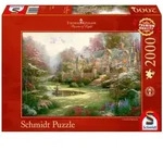 Schmidt Spiele Puzzle Thomas Kinkade - Landsitz - 2000 Teile Puzzle, Puzzleteile