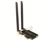 Inter-Tech WLAN-Adapter INTER-TECH WLAN-Netzwerkkarte POWERON DMG-36, WiFi6,...