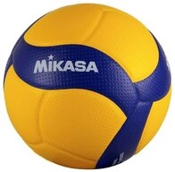 Mikasa Volleyball Volleyball V300W, Angenehmer Ballkontakt dank weicher