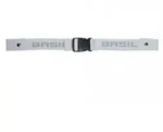 Basil Fahrradkorb Basil Gep&auml;ckgurt Class Reflex grau - abnehmbar reflektierend