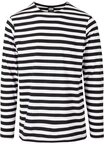 URBAN CLASSICS Langarmshirt Urban Classics Herren Regular Stripe LS (1-tlg)