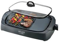 ADLER EUROPE Tischgrill AD 6610 Elektrogrill Tischgrill, Grillplatte mit...