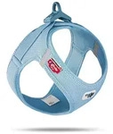 Curli Hunde-Geschirr Clasp Vest Geschirr Air-Mesh Special Edition 2022 Skyblue blau