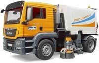 Bruder&reg; Kinderfahrzeug-Kehrmaschine 03780 MAN TGS LKW Stra&szlig;enreinigung,