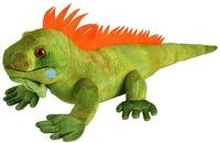 WILD REPUBLIC &nbsp;&nbsp; Kuscheltier Wild Republic Leguan gr&uuml;n-orange 30 cm Kuscheltier