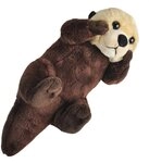WILD REPUBLIC &nbsp;&nbsp; Kuscheltier Wild Republic Otter liegend 20 cm mit Sound