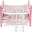 CHIC2000 Puppenbett Stars Pink, auch als zwei Einzelbetten verwendbar