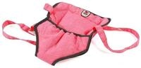 CHIC2000 Puppen Trage 782 41 Puppen-Tragegurt, Design: anthrazit-pink