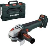 metabo Akku-Winkelschleifer WVB 18 LT BL 11-125 Q, (Set, 7 tlg), ohne Akku und