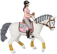 papo Actionfigur Papo 51525 Pferd mit geflochtenen Z&ouml;pfen