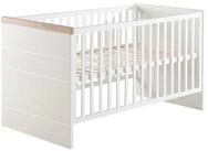 roba&reg; Babybett Nele, Gitterbett umbaubar - H&ouml;henverstellbar - Holz Dekor mit