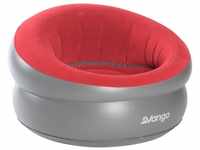 Vango Inflatable Donut Flocked Chair carmine red